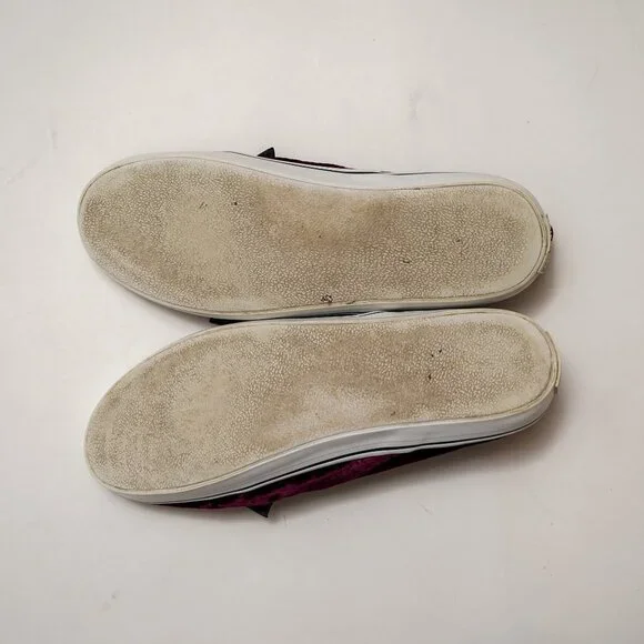 Kate Spade Delise Plum Velvet Sneakers - Picture 4 of 7